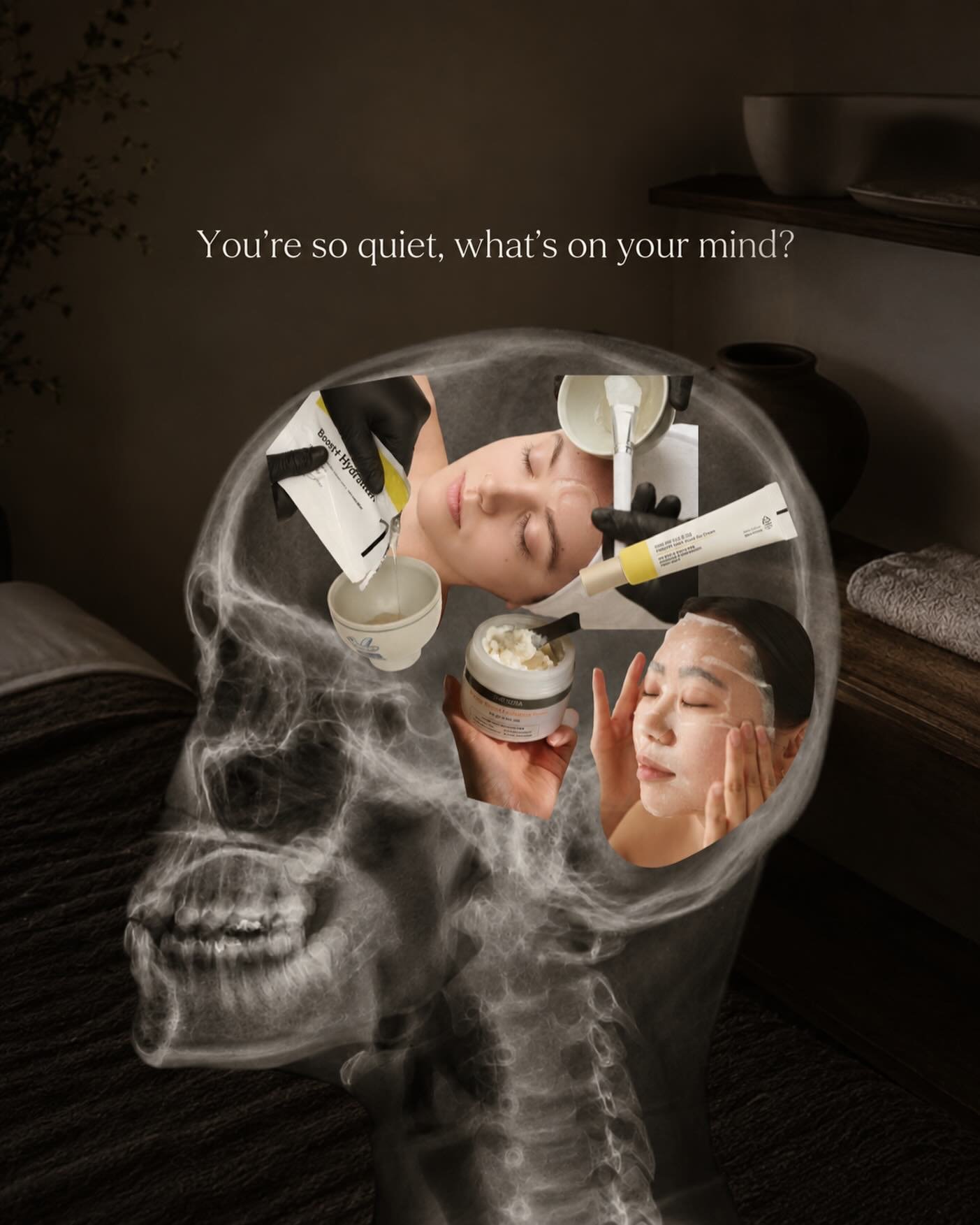 My brain 24/7&hellip; 🤎

&ldquo;What are you thinking about?&rdquo;

Probably&hellip;
&bull; Hydrating dehydrated skin 💧
&bull; Korean skincare 🇰🇷
&bull; Which facial is perfect for your skin
&bull; New treatments to help you glow
&bull; SPF remi