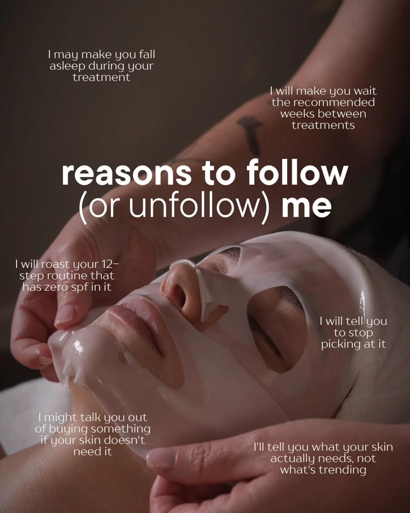 Reasons to follow (or unfollow) us 😂🤎