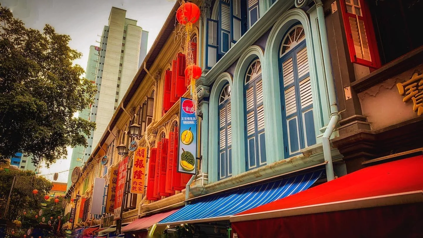 Sometimes when your taking pictures you forget the good ones you take.  I took this shot just outside of China town in Singapore.  #singapore #chinatown #asia #travelphotography