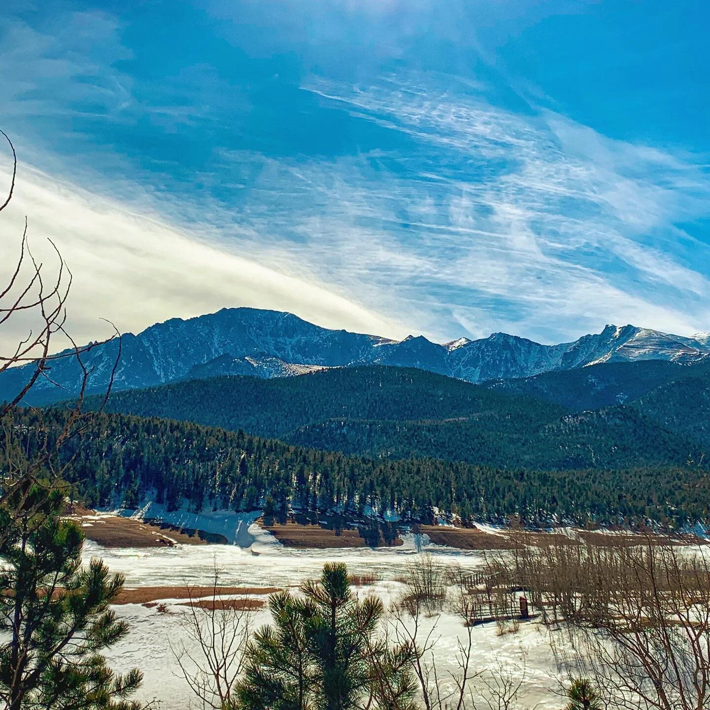 The views are breathtaking.  #pikespeak #colorado #travelslarge