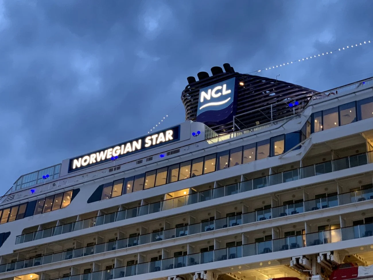 Norwegian Star at Night