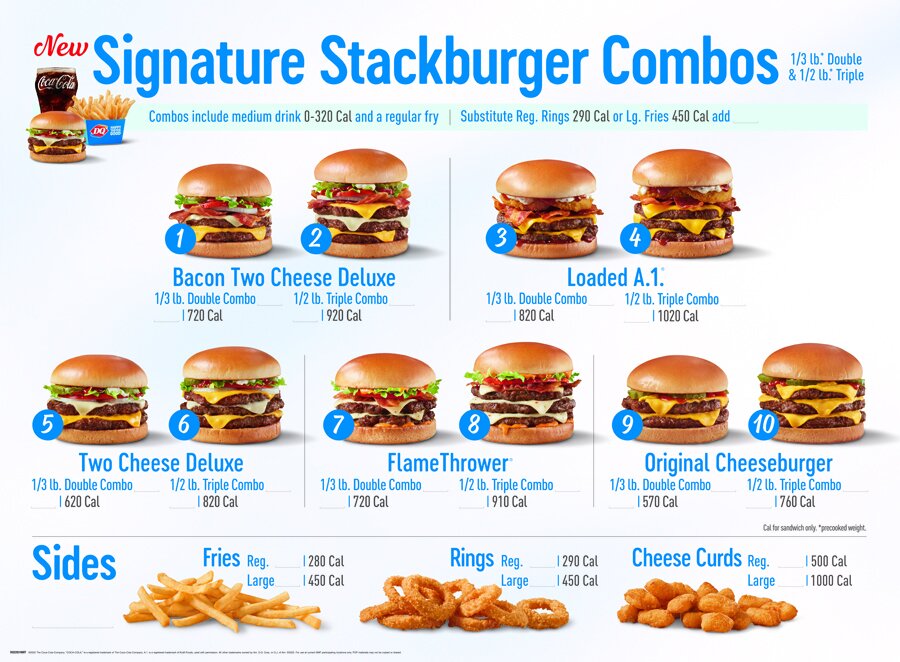 Menu — Cranberry Dairy Queen