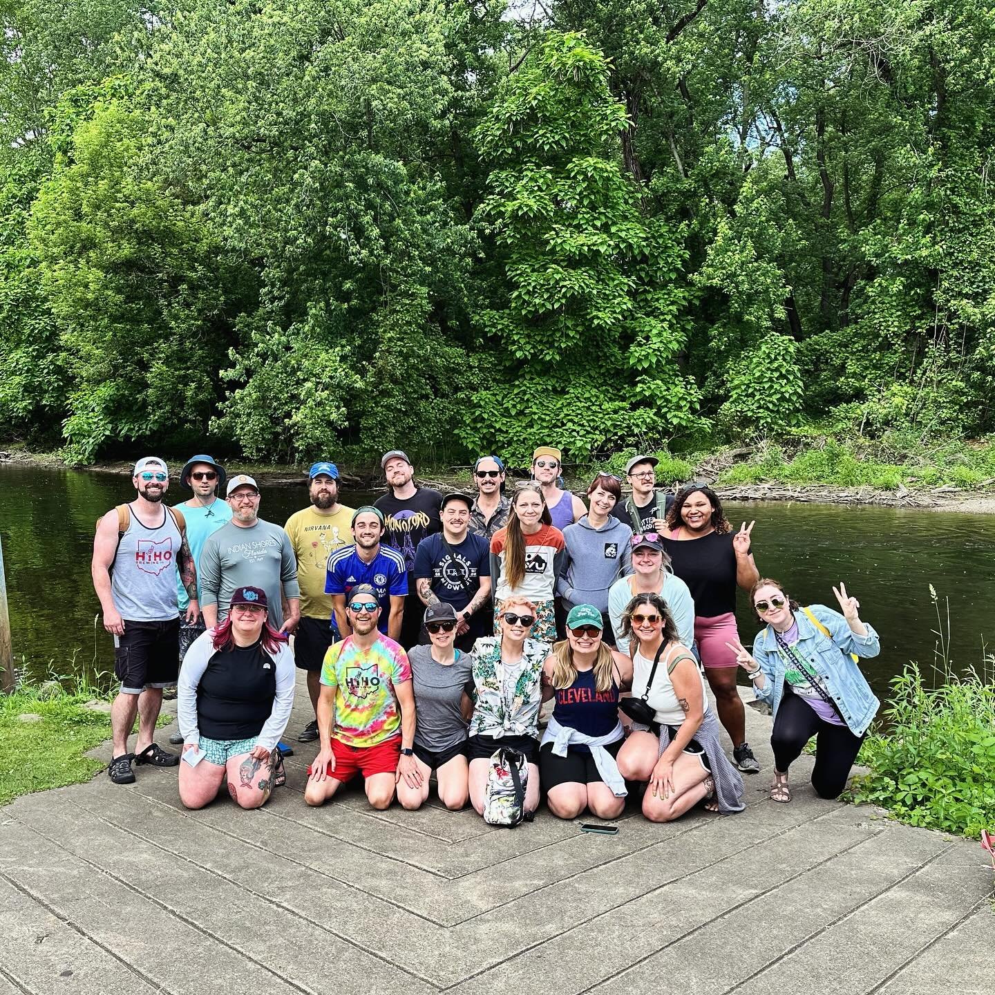 We had a blast on our annual staff kayaking trip with @burningriveradventures yesterday! Thanks to @ontapcfalls for hosting us for happy hour 🍻 Cheers to summer!