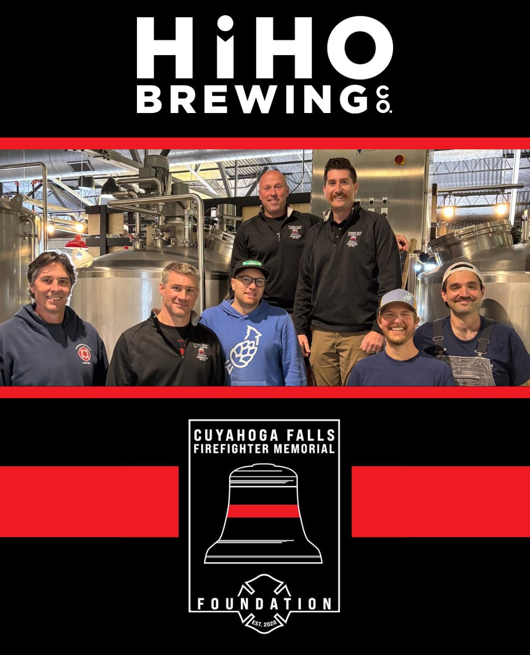 Today&rsquo;s the day, we&rsquo;re tapping into something truly special. 🍻

Join us for the release of Red Line IPA, brewed in collaboration with the @fallsfirememorial!

This beer was crafted in honor of our local heroes, and a portion of the proce