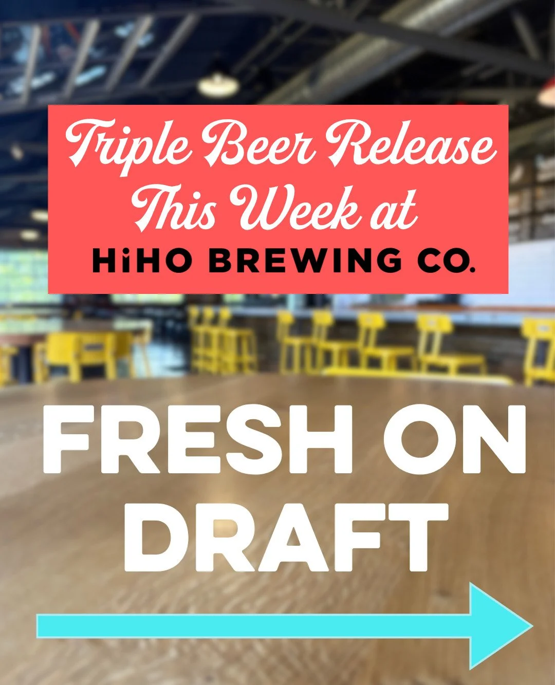 This week, we have THREE fresh beers on draft!🎉

🍻 CHUCKERY TRAIL: Red Ale with a light aroma of toasted toffee and biscuit and a low earthy hop presence. This clean, smooth, and well balanced Red Ale is suitable for any time of the day.

🍻 SIMMO: