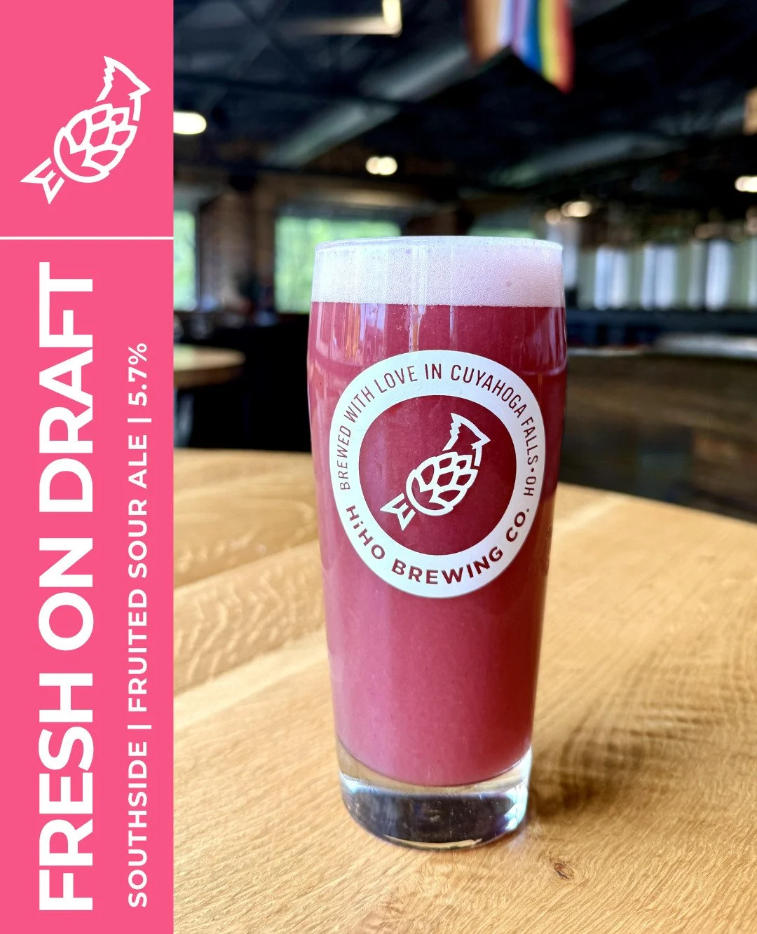 Don't worry, Southside is back and fresh on draft!

Our classic Sour Ale is conditioned on raspberries, blackberries and vanilla. It has an upfront flavor and aroma of fresh berries followed by a balanced, tart finish.

It has only been a few weeks w