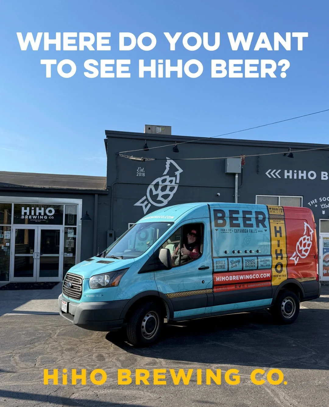 Did you know that we self-distribute our beer?

You can find HiHO beer on draft and in cans at 40+ places between Cleveland and Canton.

Tag a bar/restaurant/local watering hole where you would like to see our beer! 

Contact kirk@hihobrewingco.com t