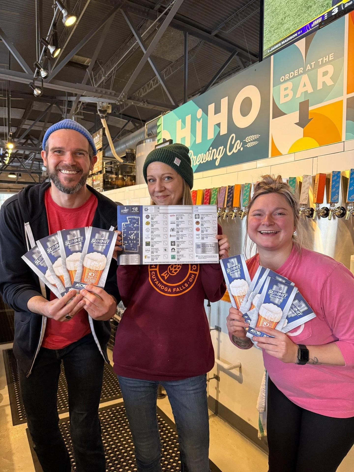 New Year, New Passport! 

Stop in and grab your 2026 @Akronsummitcvb Summit Brew Path Passport this month. Submit your completed passport with all 17 stamps for a chance to win one of three cash prizes: Pint Prize - $250, Silver Stein - $500, Golden 
