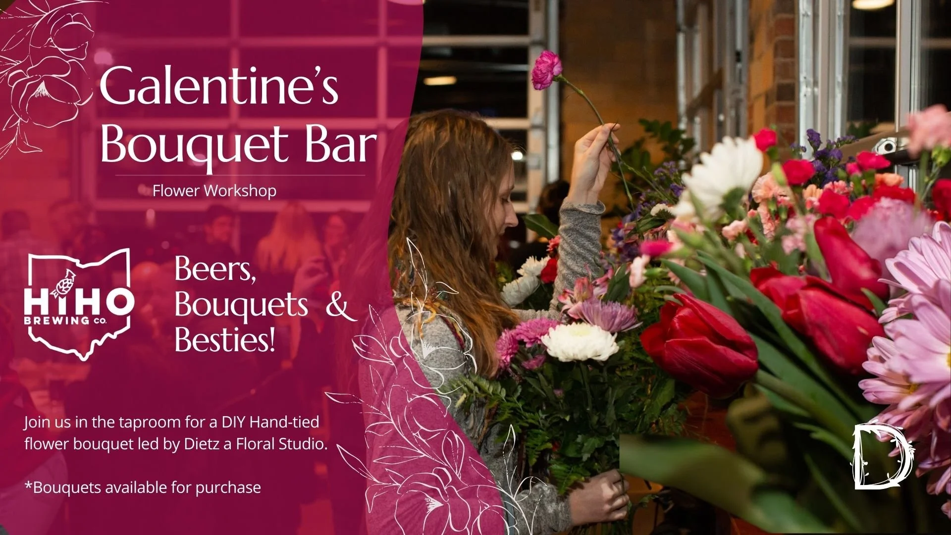 Valentine's Bouquet Bar
