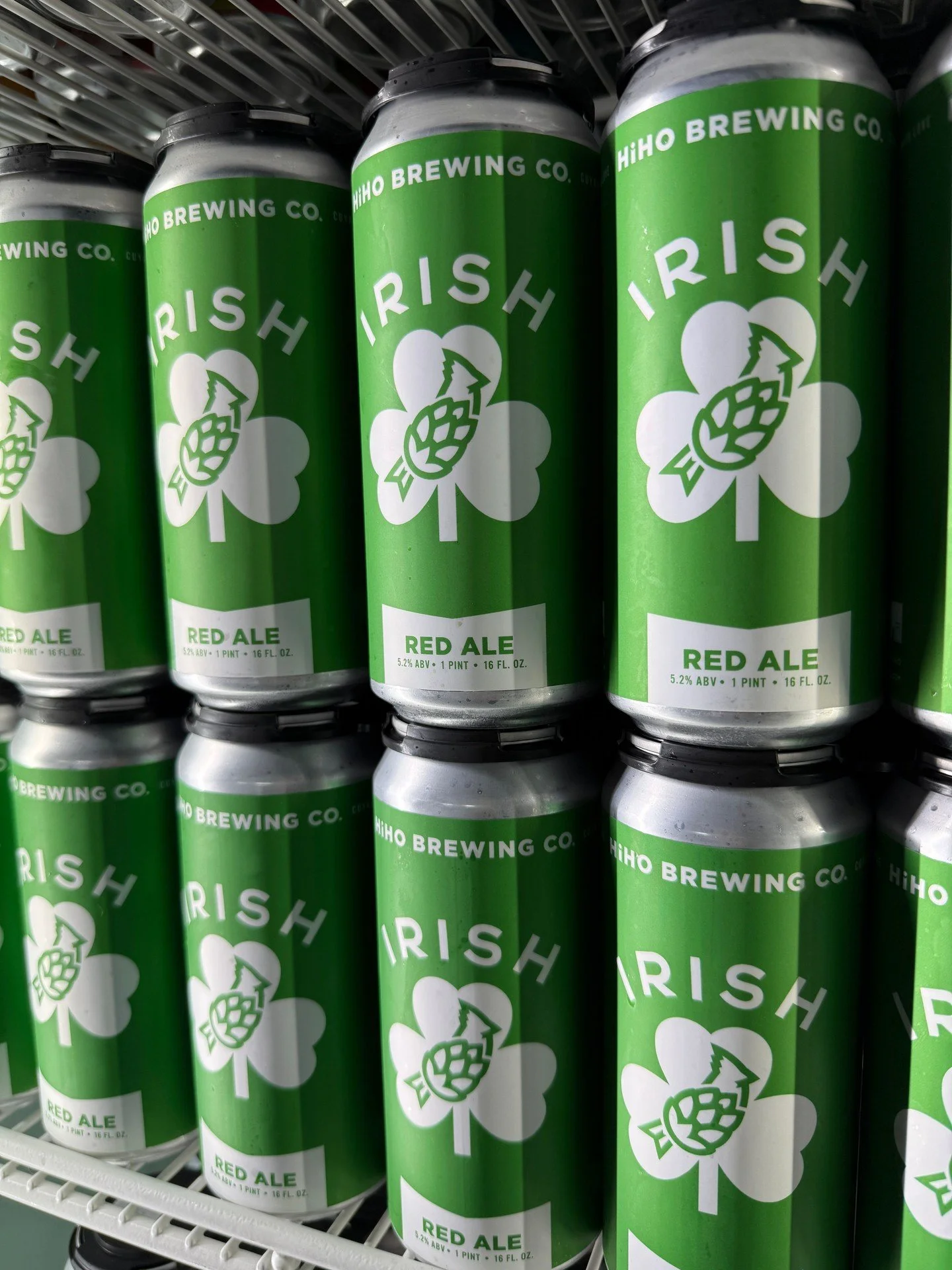 The cooler is stocked with IRISH RED ALE! Pop over, grab a pint and a 4-pack to go for St. Patrick's Day weekend 🍀🌈🍺

This weeks hours:
Wed &amp; Thu: 3&ndash;9
Fri &amp; Sat: 12&ndash;10
Sun: 12&ndash;8