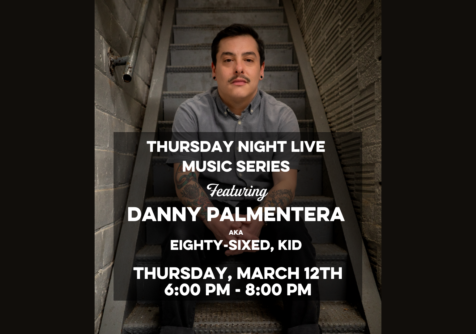 Live Music Featuring Danny Palmentera