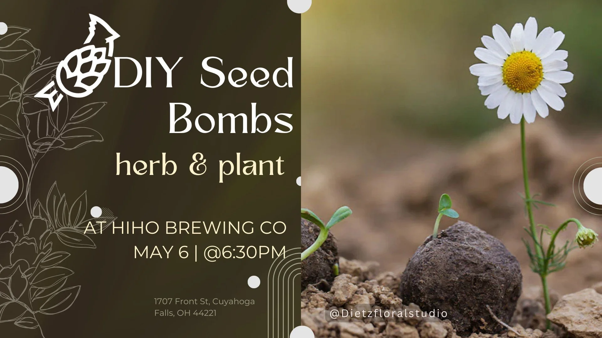 Patio Pots &amp; Native Plant Bomb Workshop