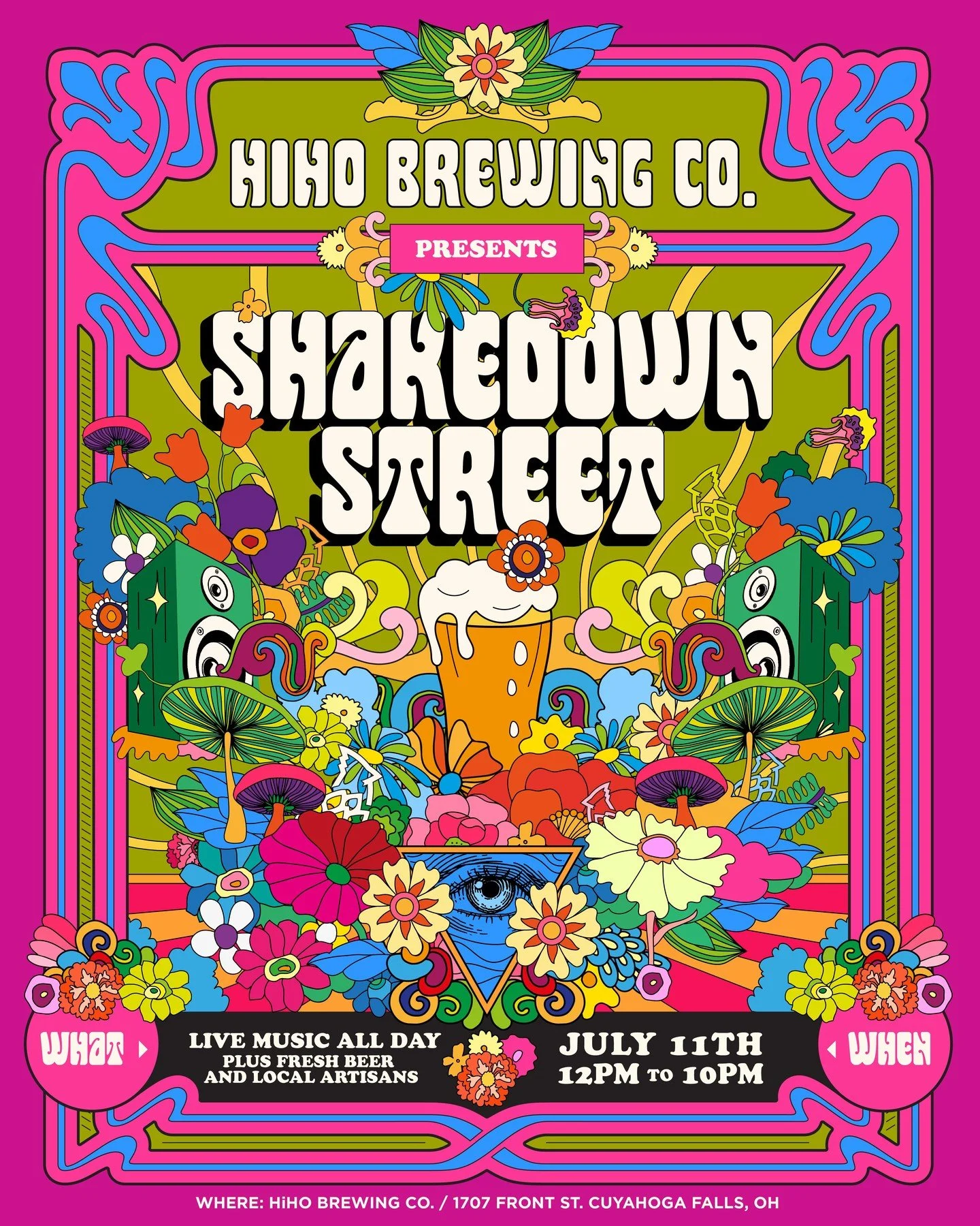 Don't tell me this town ain't got no heart. 🌹

HiHO Brewing Co. presents SHAKEDOWN STREET &mdash; fresh beer, local artisans, and live music filling the air all day long. The Orazan Tavern Band, The Conway Brothers, and Cory Grinder are dialed in an