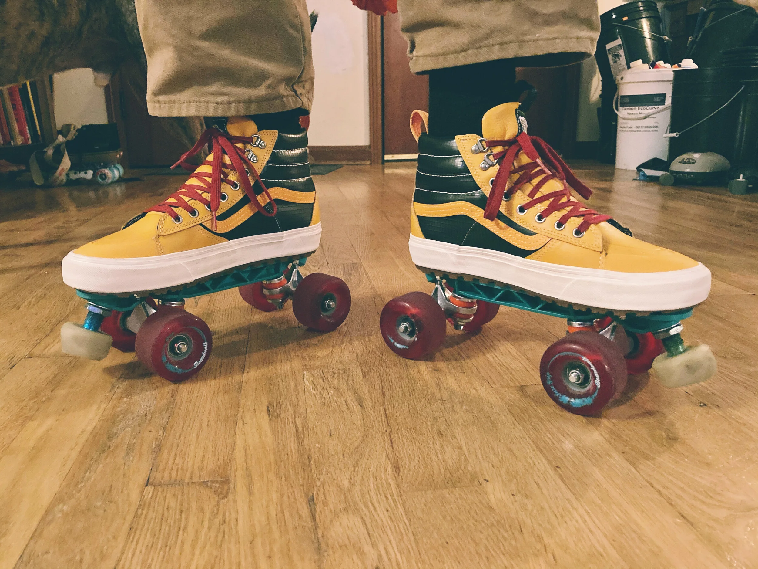 turning vans into skates