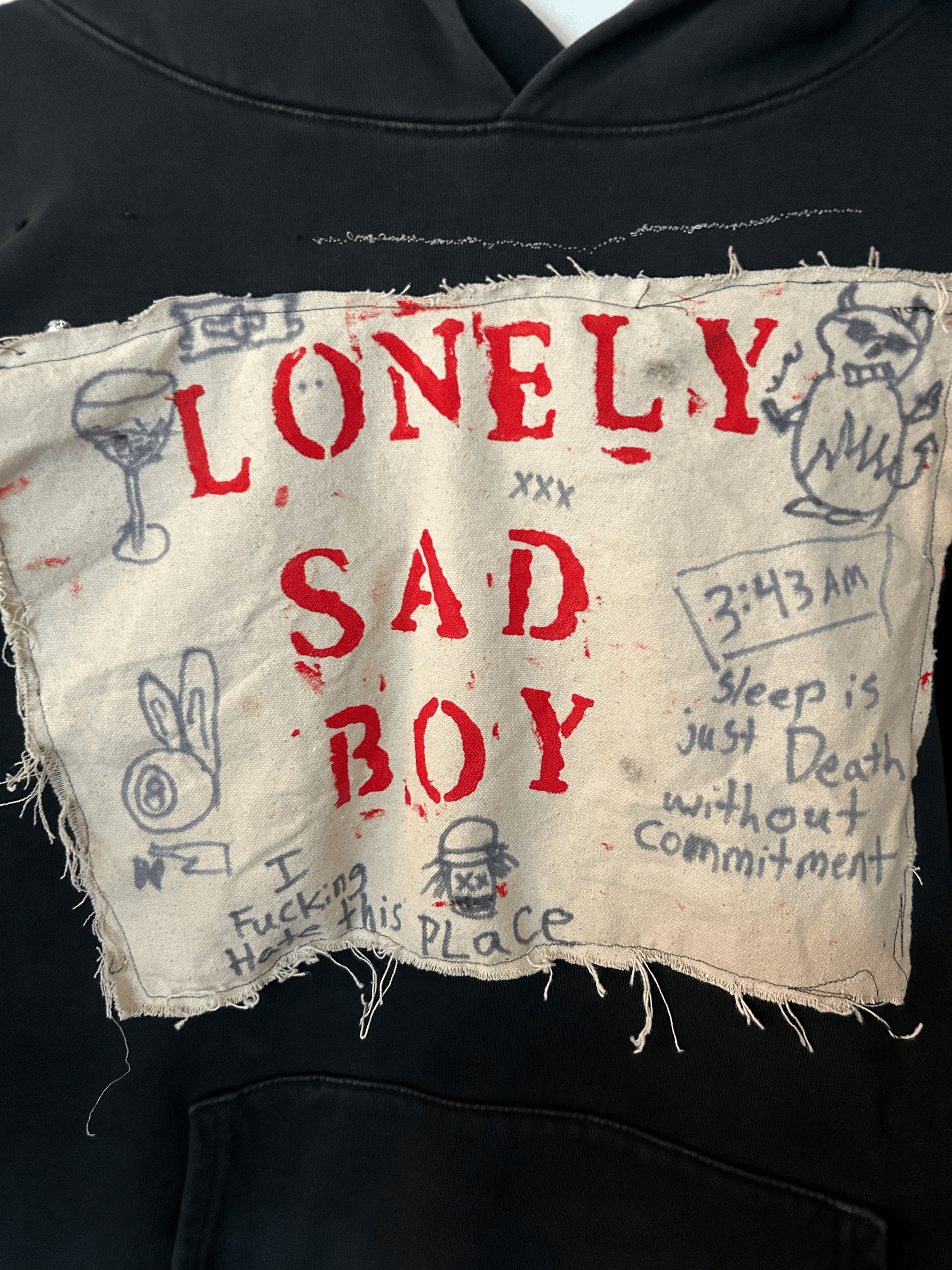 Lonely Sad Boy Hoodie