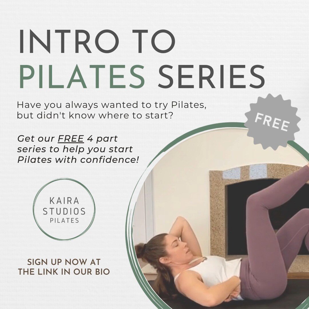 Always wanted to try Pilates, but don't know where to start? In our FREE Intro to Pilates series, you'll get 4 days of online mat workouts that will teach you the basics of Pilates so you can feel comfortable in any class - and get the most out of yo