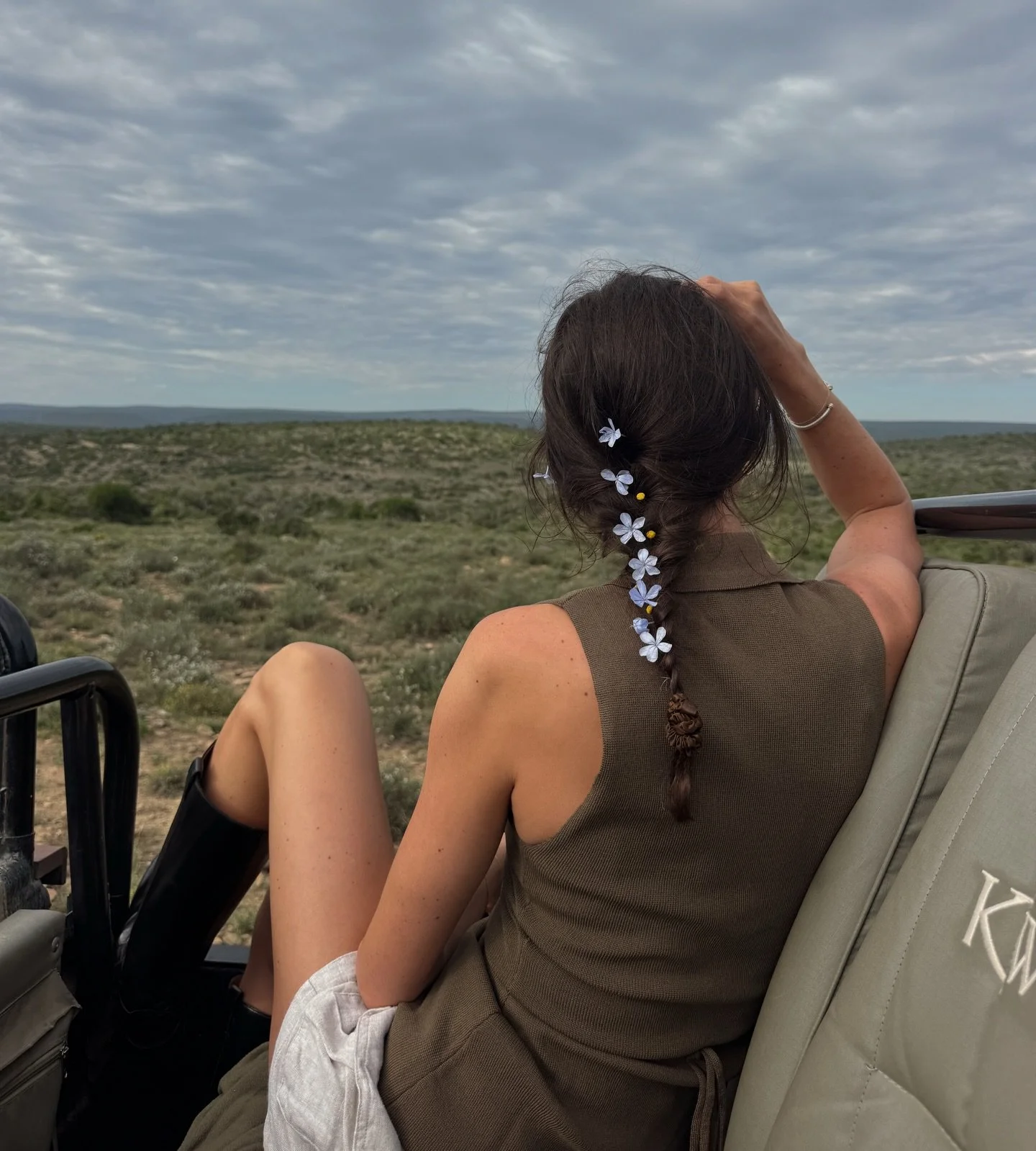 Safari diaries 🐆 pt 1 

Happiest girl in the world 

#safari #southafrica