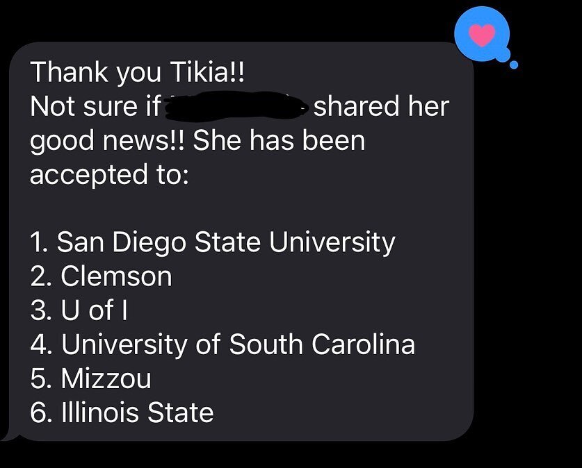 Our clients are GOING places! ✨

None of our clients have a similar college admission experience and their journeys are so different! We&rsquo;re just proud and privileged to support them during this entire process! 

With #nationaldecisionday approa