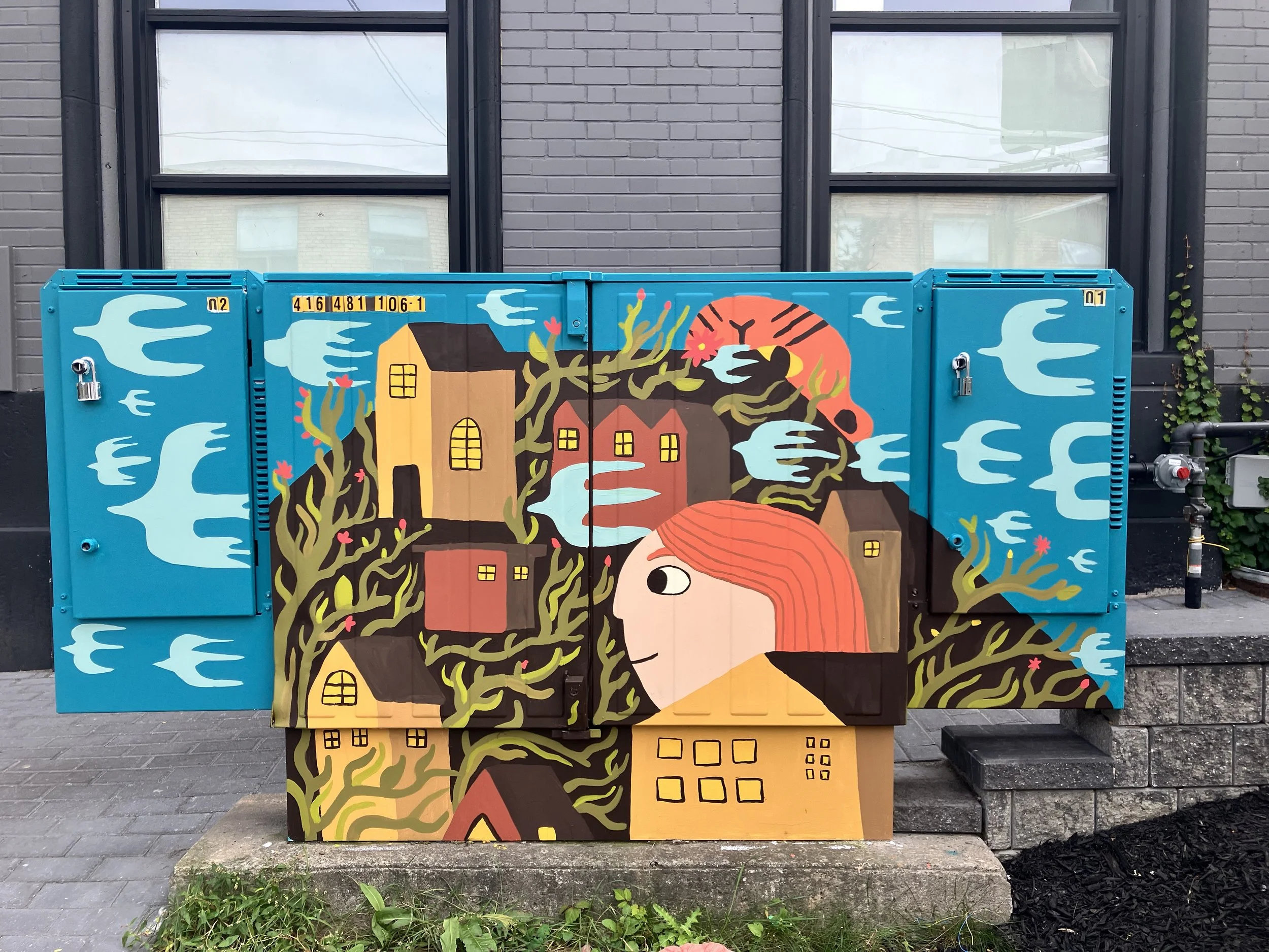 Bellbox mural 2024