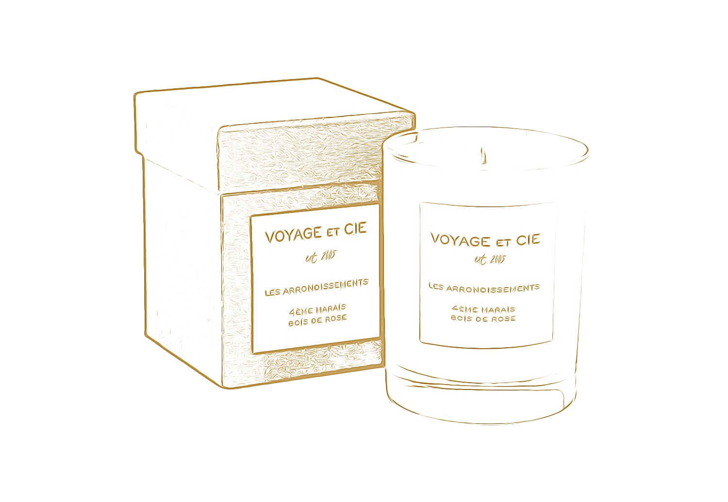 Voyage et Cie 5 Piece Candle Care Kit