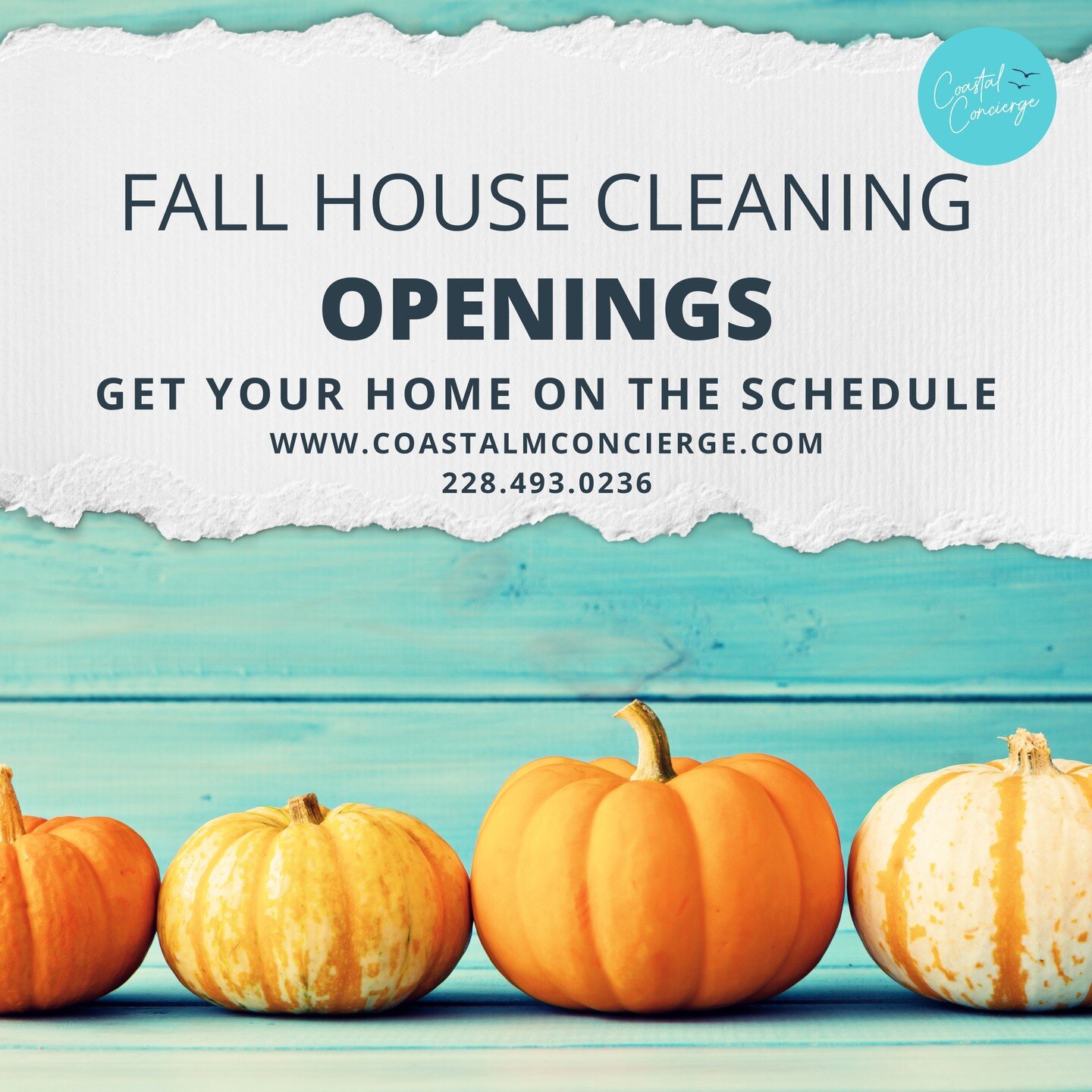 Schedule your house cleaning today!
We service Airbnb, second homes and residential clients! Our services are satisfaction guaranteed!

www.coastalmsconcierge.com
228.493.0236
coastal.concierge@yahoo.com