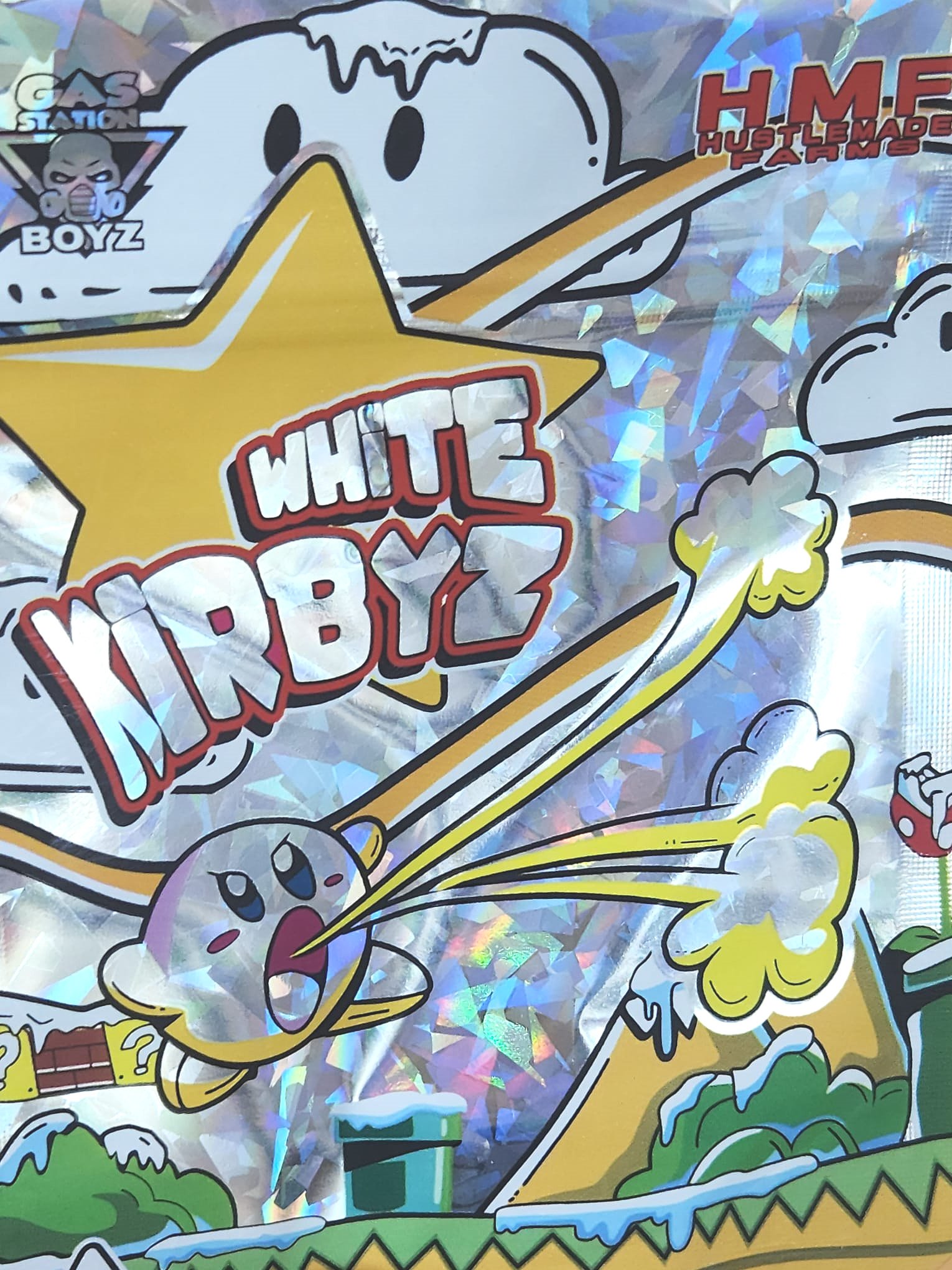Gas Station Boyz - White Kirbyz - 3-5g Mylar Bag ZOOMIN.png
