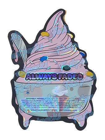 Always Faded - Candy Yogurt - 3-5g Die-Cut Mylar Bag BACK.png
