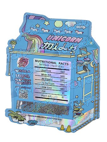 Candy Shop - Unicorn Milk - 3-5g Die-Cut Mylar Bag BACK.png
