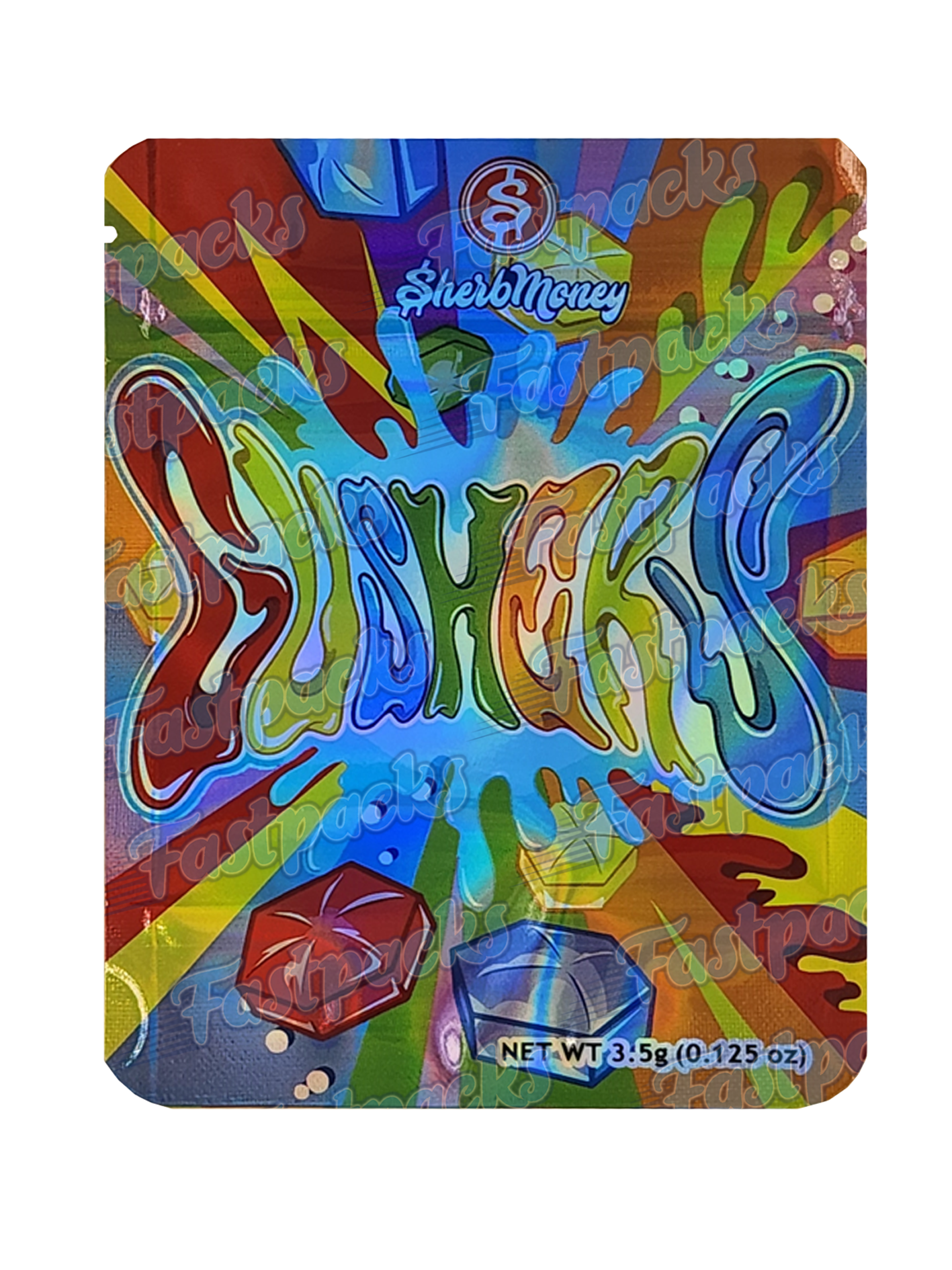 Sherbmoney ~ Gushers ~ 3.5G Mylar Bag