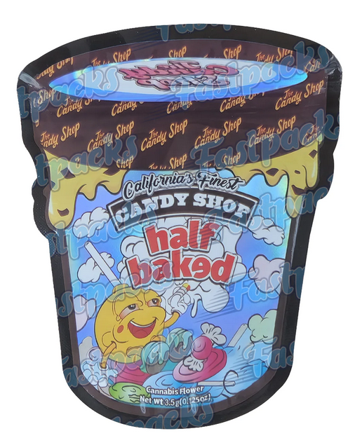 The Candy Shop ~ Half Baked ~ 3.5G Die-Cut Mylar Bag