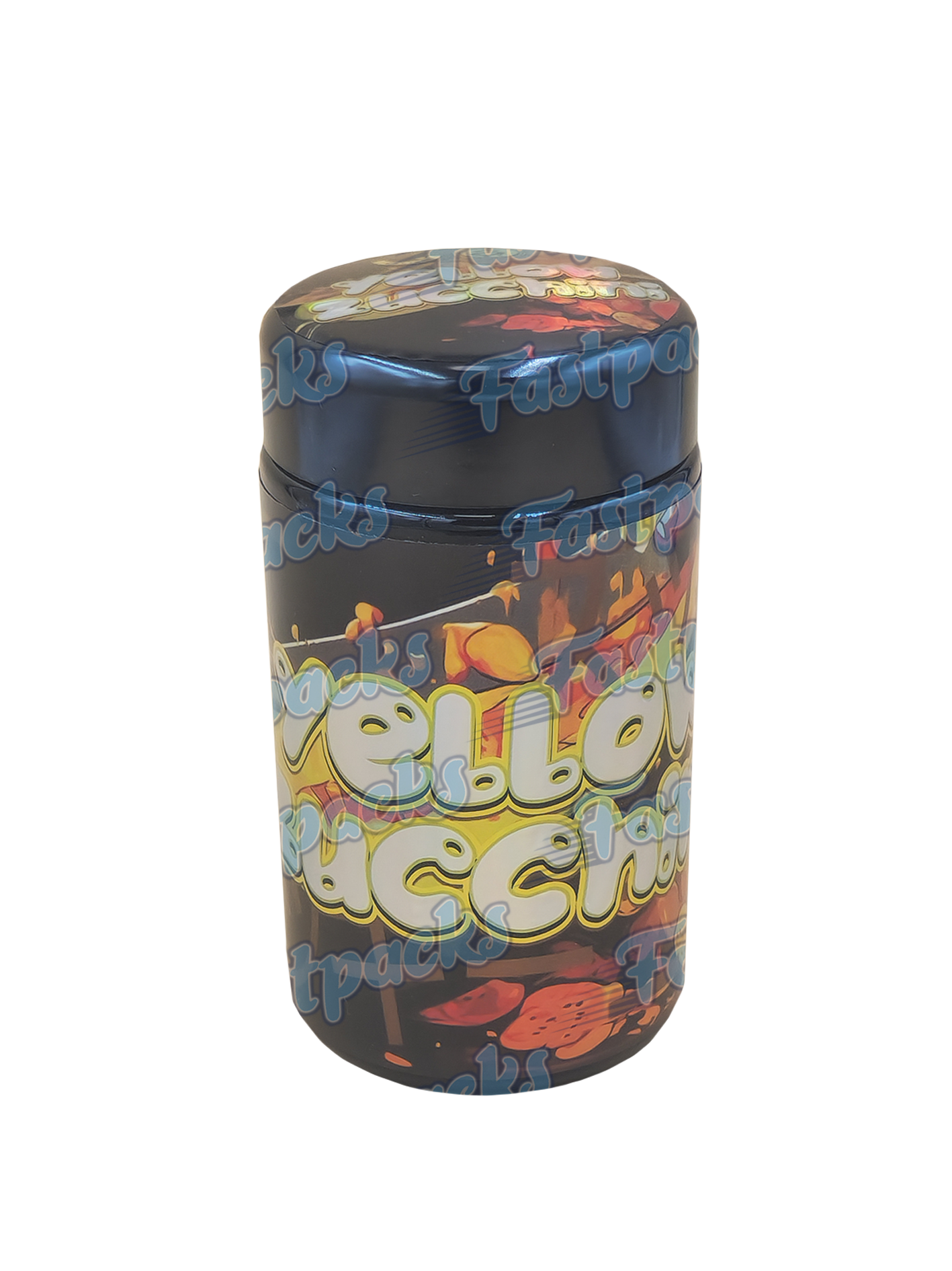 Sherbmoney ~ Yellow Zucchini ~ Ultra-Premium UV Proof Empty Glass Jar With Strain Labels ~ 7.0G (2024)