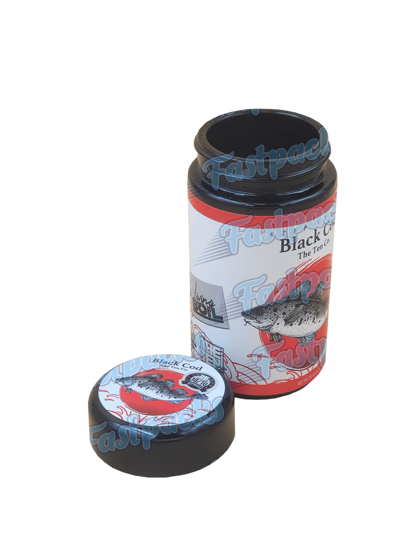 Ten Co - Black Cod - Lid And Jar.png