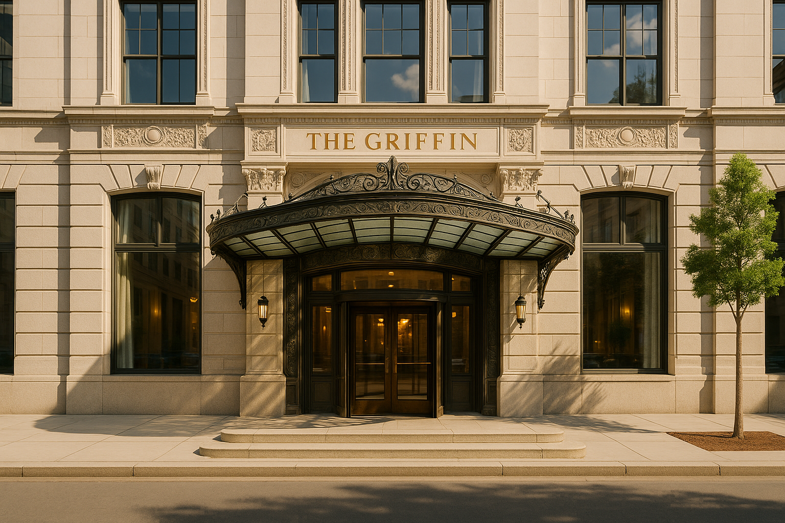 20250429_1529_Beaux Arts Hotel Entrance_remix_01jt1gac7med9skns969g588cc.png