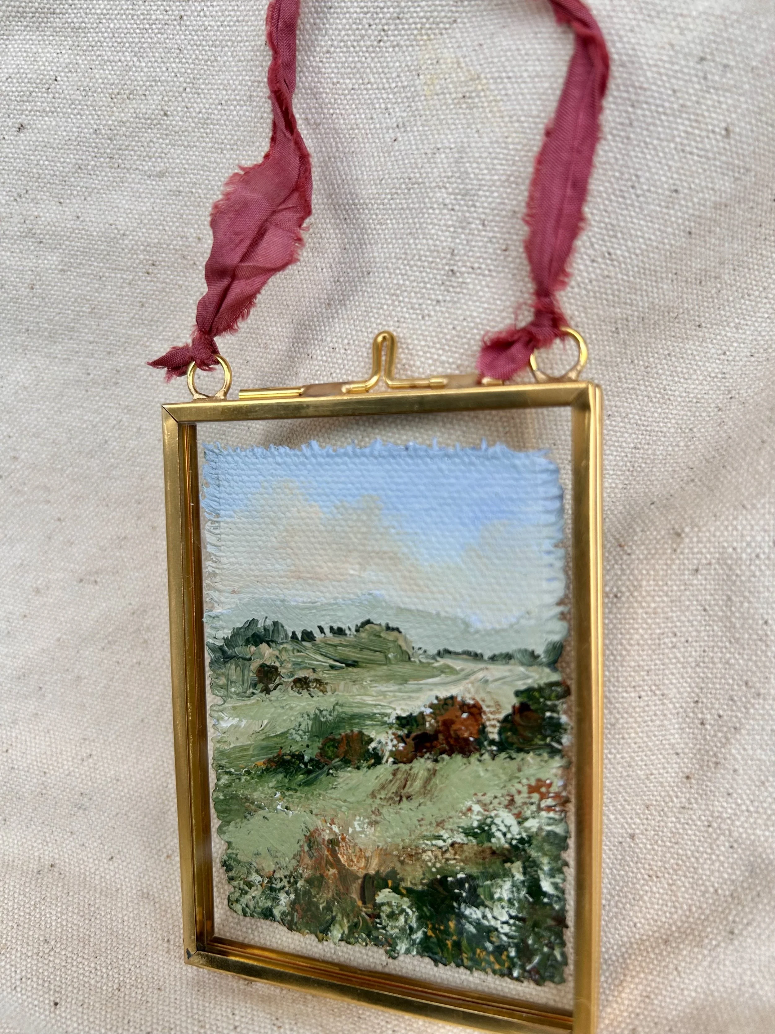 Original landscape ornament