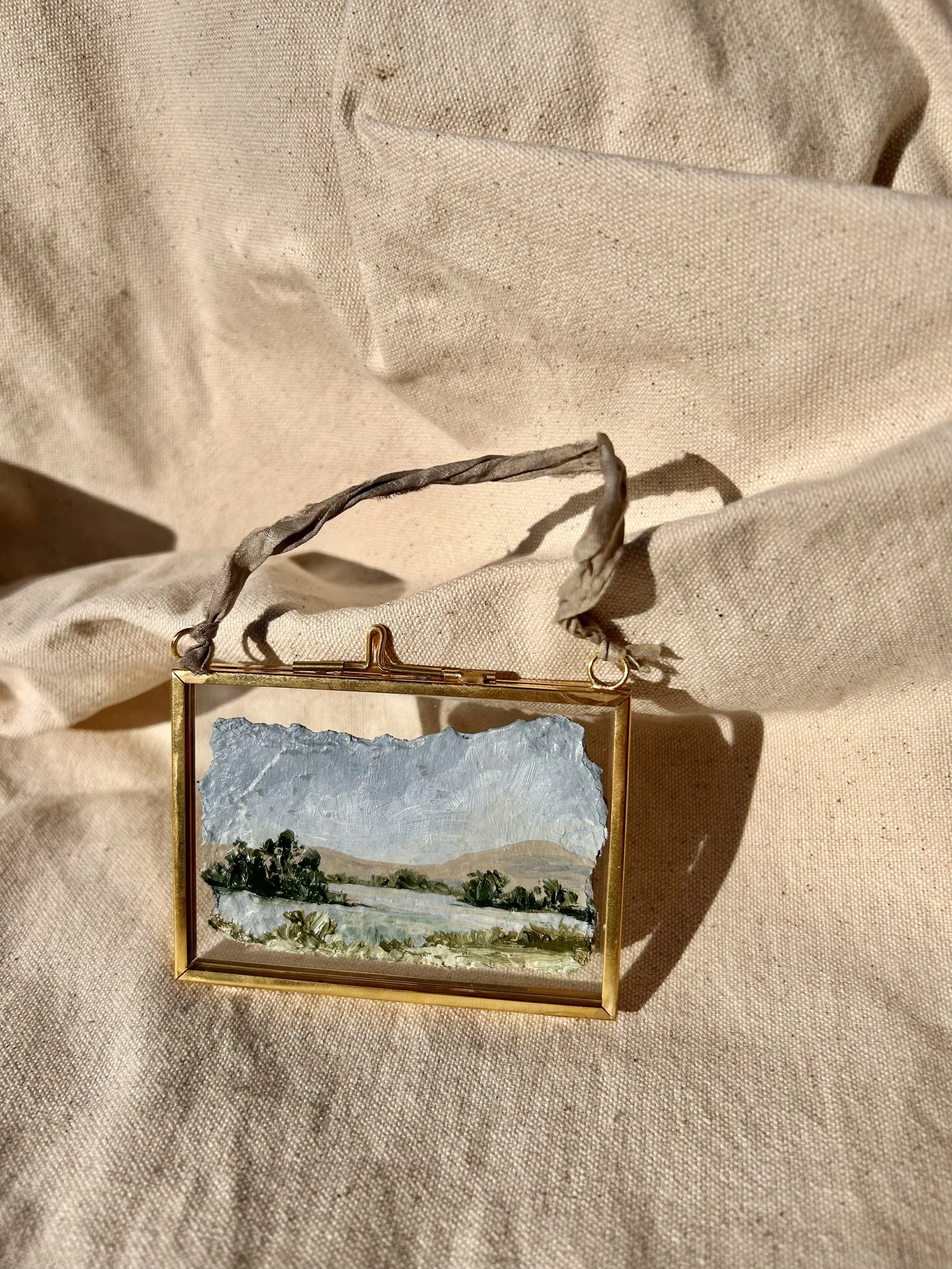 Original landscape ornament