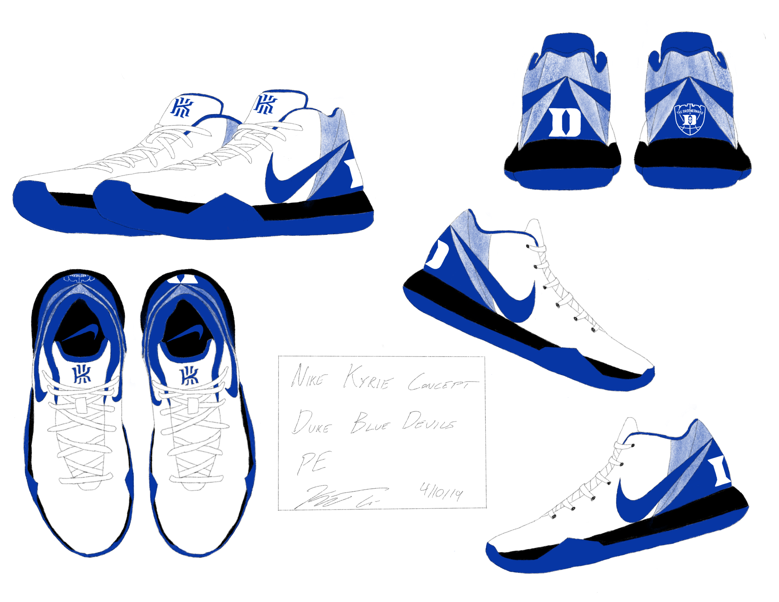 Nike Kyrie Concept "Duke Blue Devils PE"