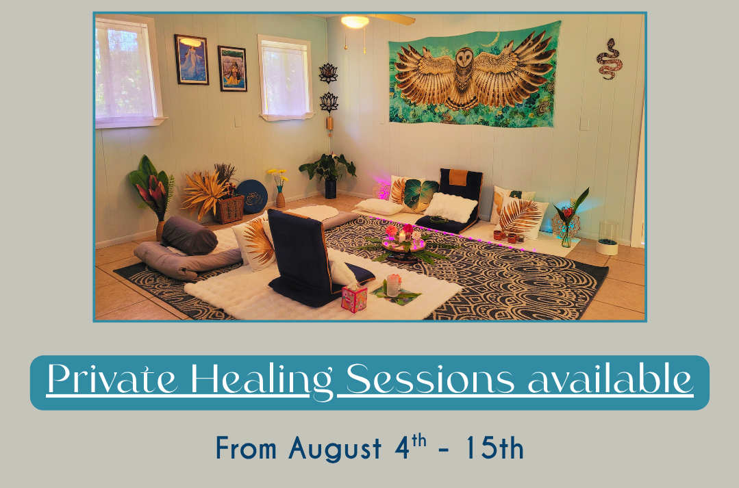 Healing Sessions with Pati in August