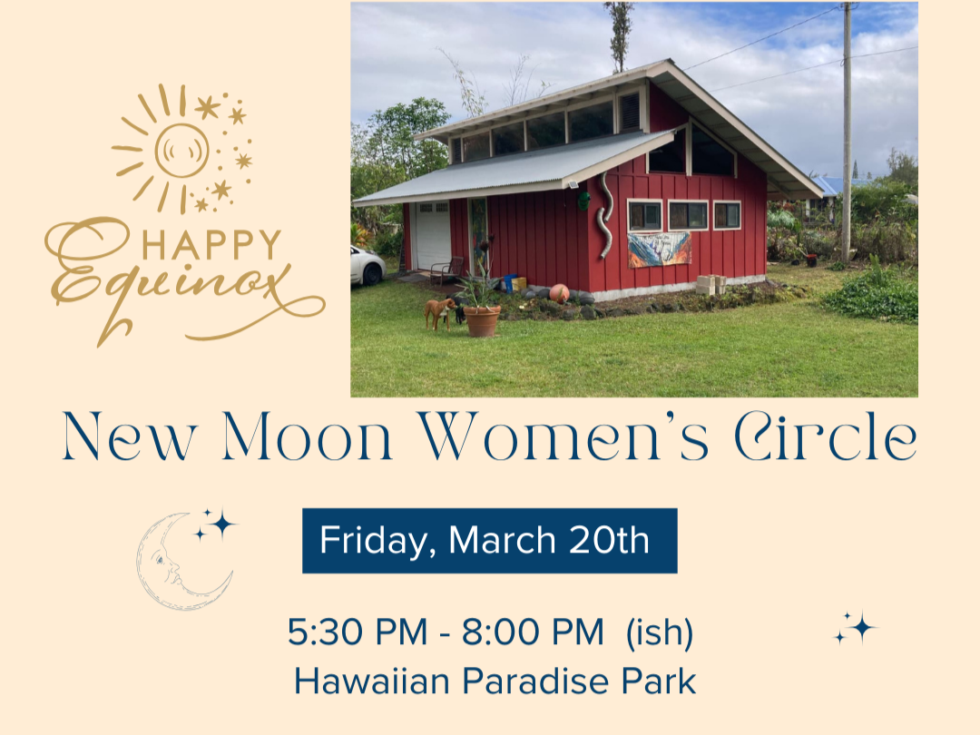 Equinox/New Moon Women’s Circle 