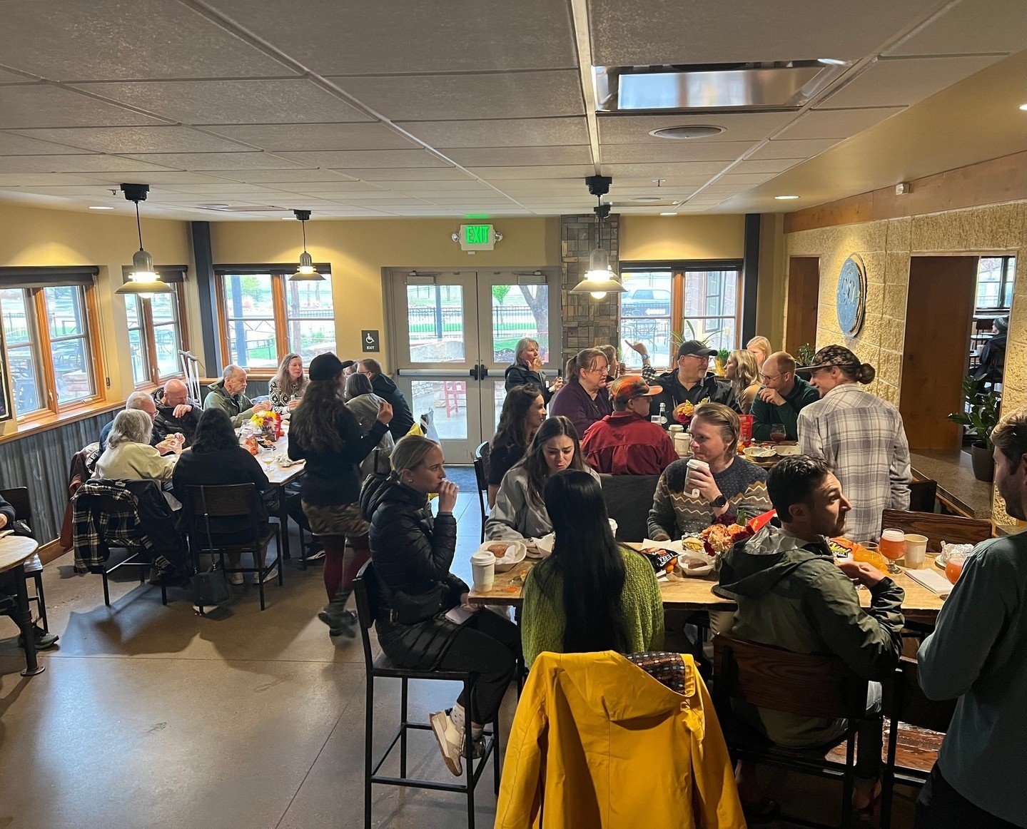 Our 4th annual Brunch in the books! Thanks everyone for coming out on a rainy morning to hang out! Big shoutout to @odellbrewing for having us again and @olliesmalasadas @foodtruckeldon @theeverhousecoffeeco and @say_uncle_band for taking good care o
