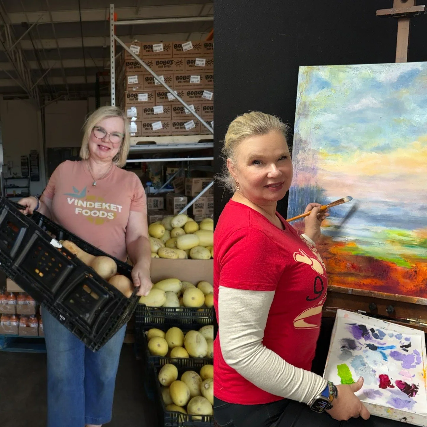 For this week's #peopleofvindeket , meet Shan, a 4-year Vindeket service participant! Her favorite role is Day of Lead because she gets to interact and connect with everyone, though she also enjoys the fast pace of cold restock and seeing our regular