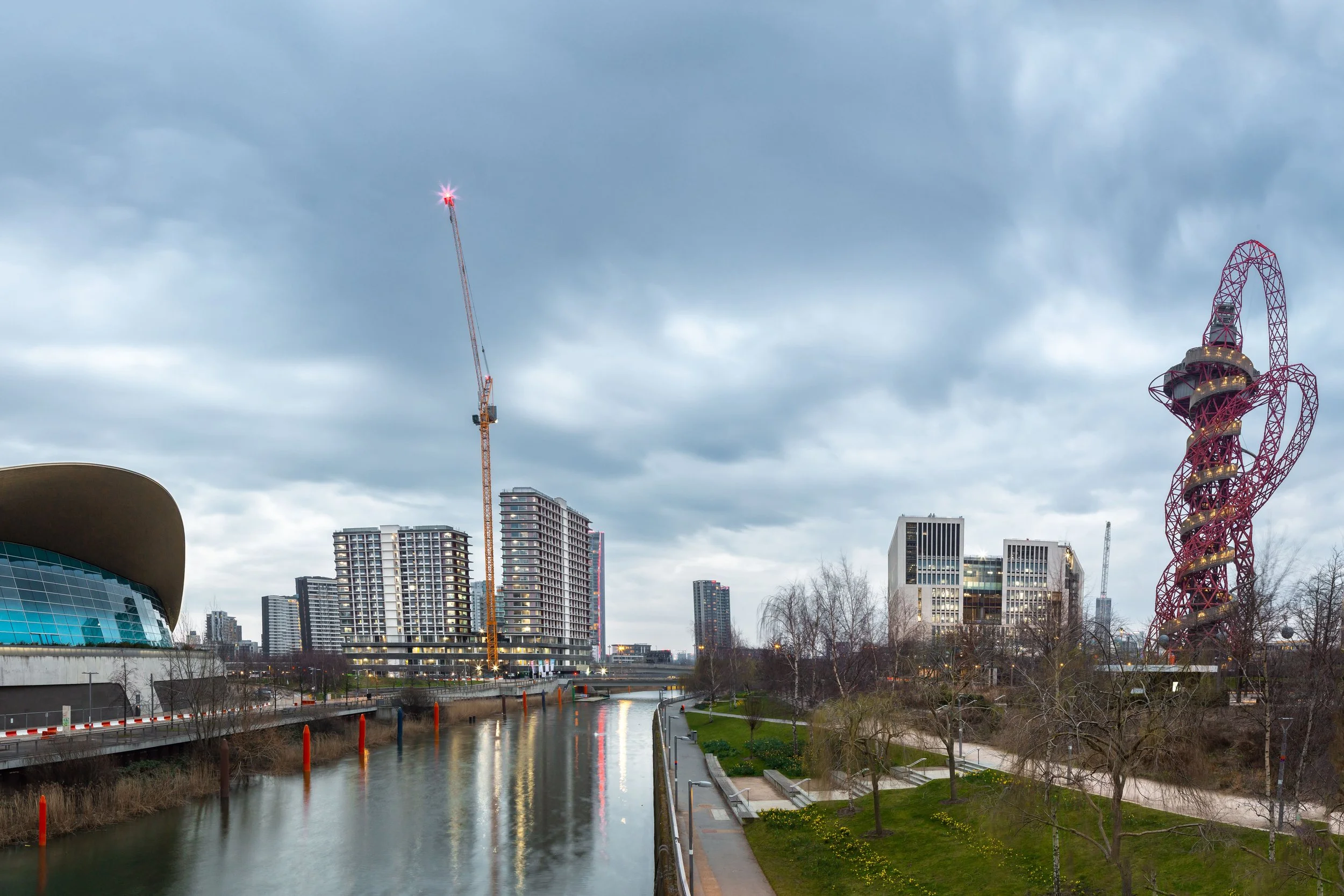 One Pool Street Olympic Park New UCL Building Landscape Aquatics Centre