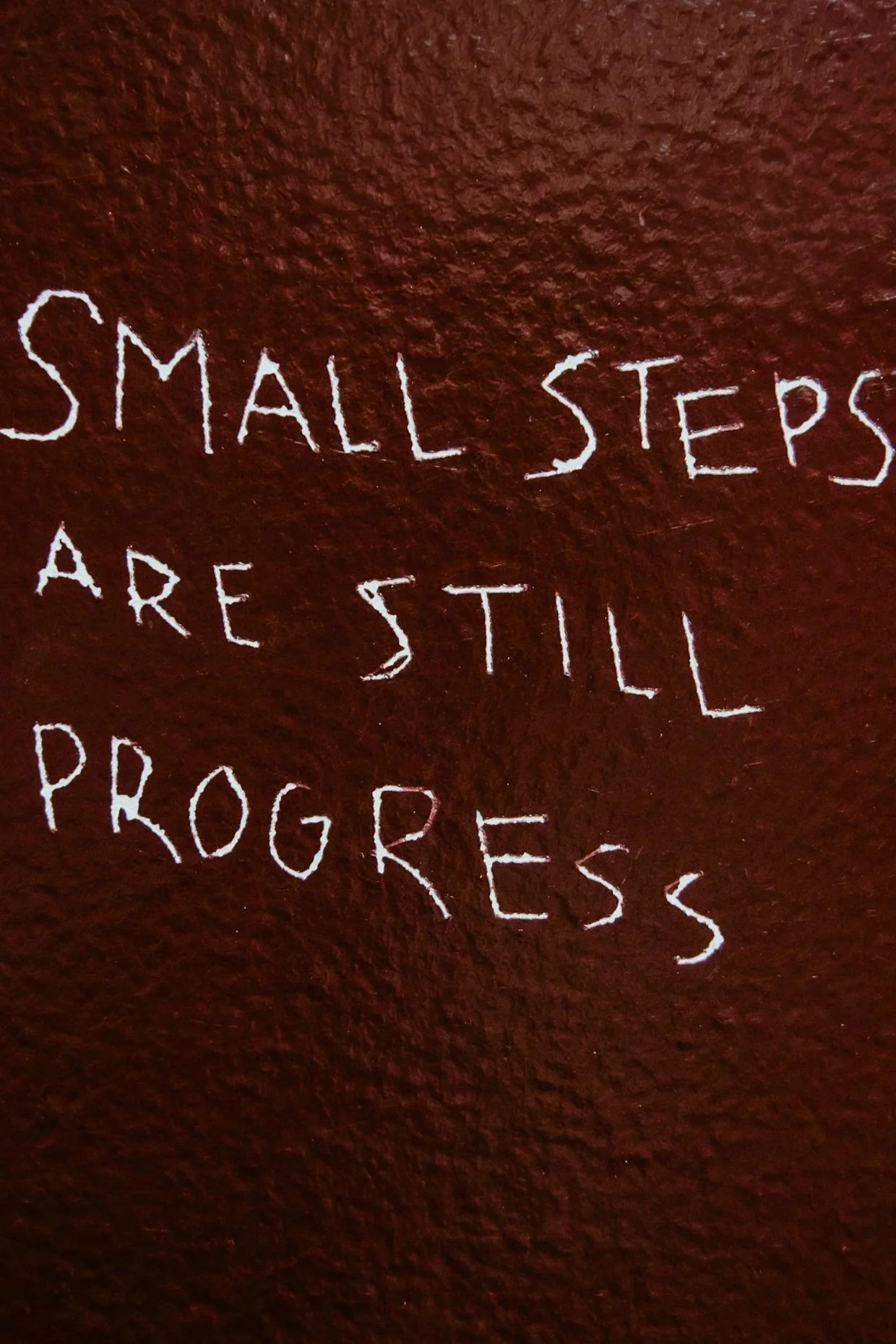 small steps are still progress