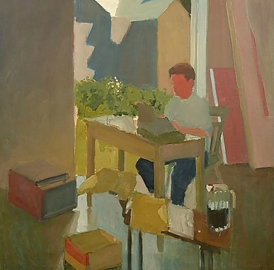 James Schuyler 1960 (45 x 45)