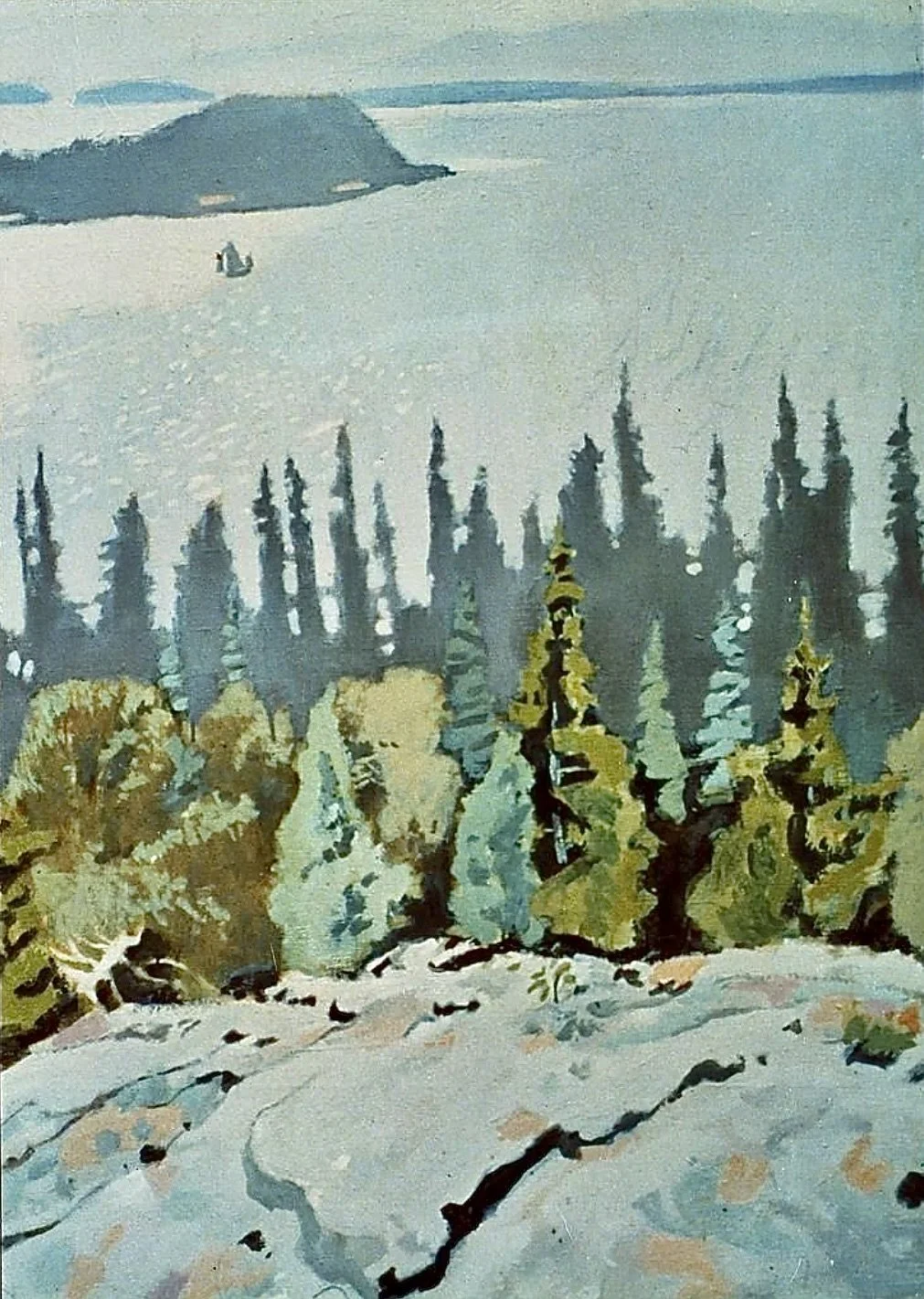 View from a High Ledge No.2, 1972-1975