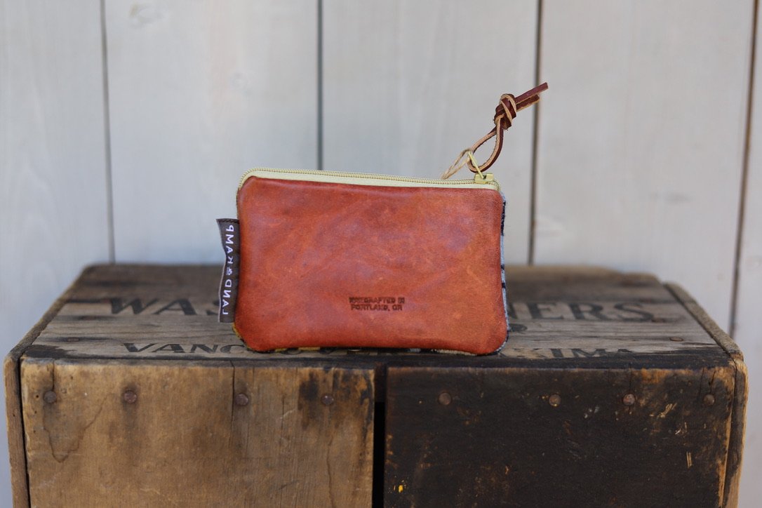 Card Pouch in Pinto Mountain Wool