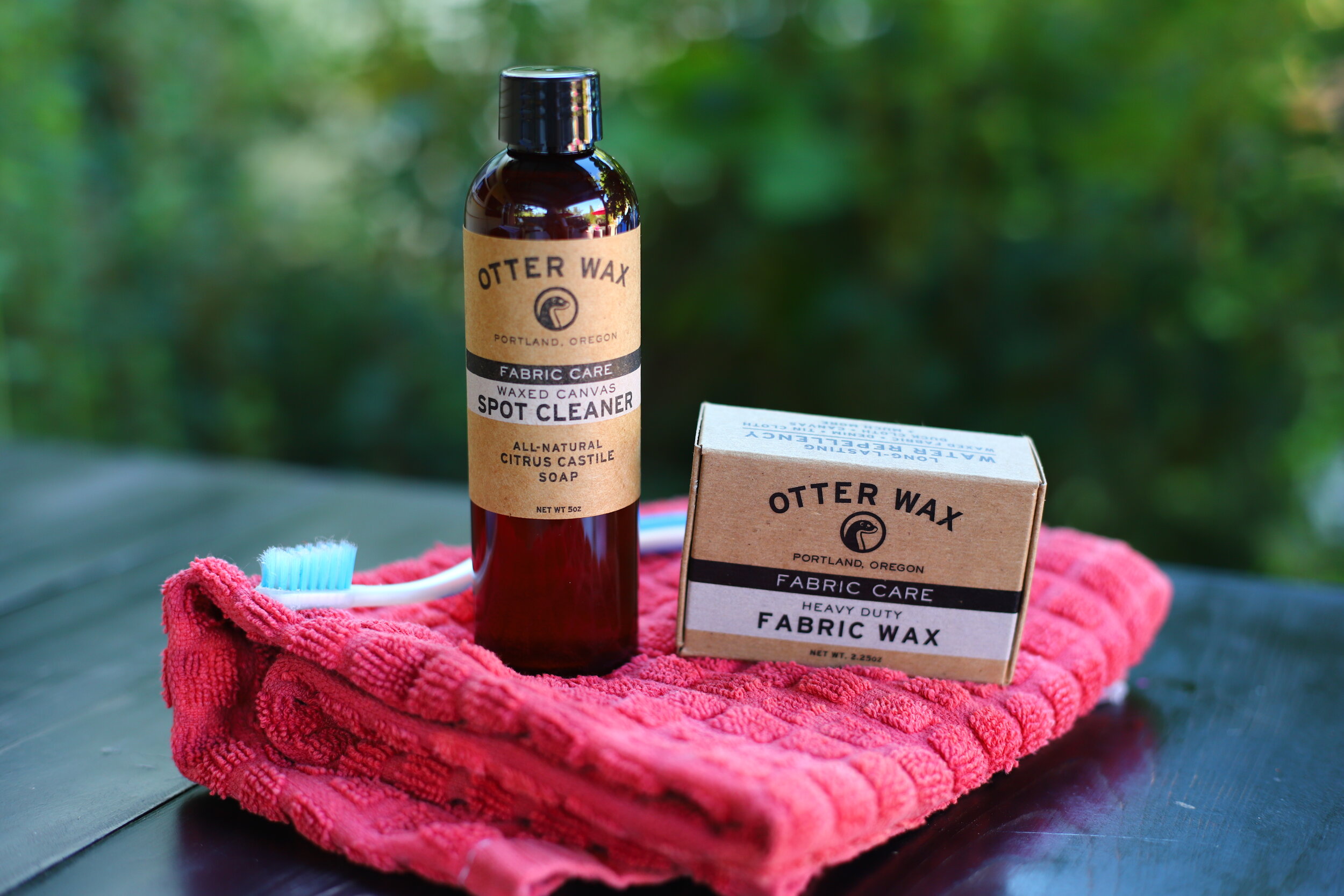 Otter Wax Canvas Cleaner — CATELLIERmade