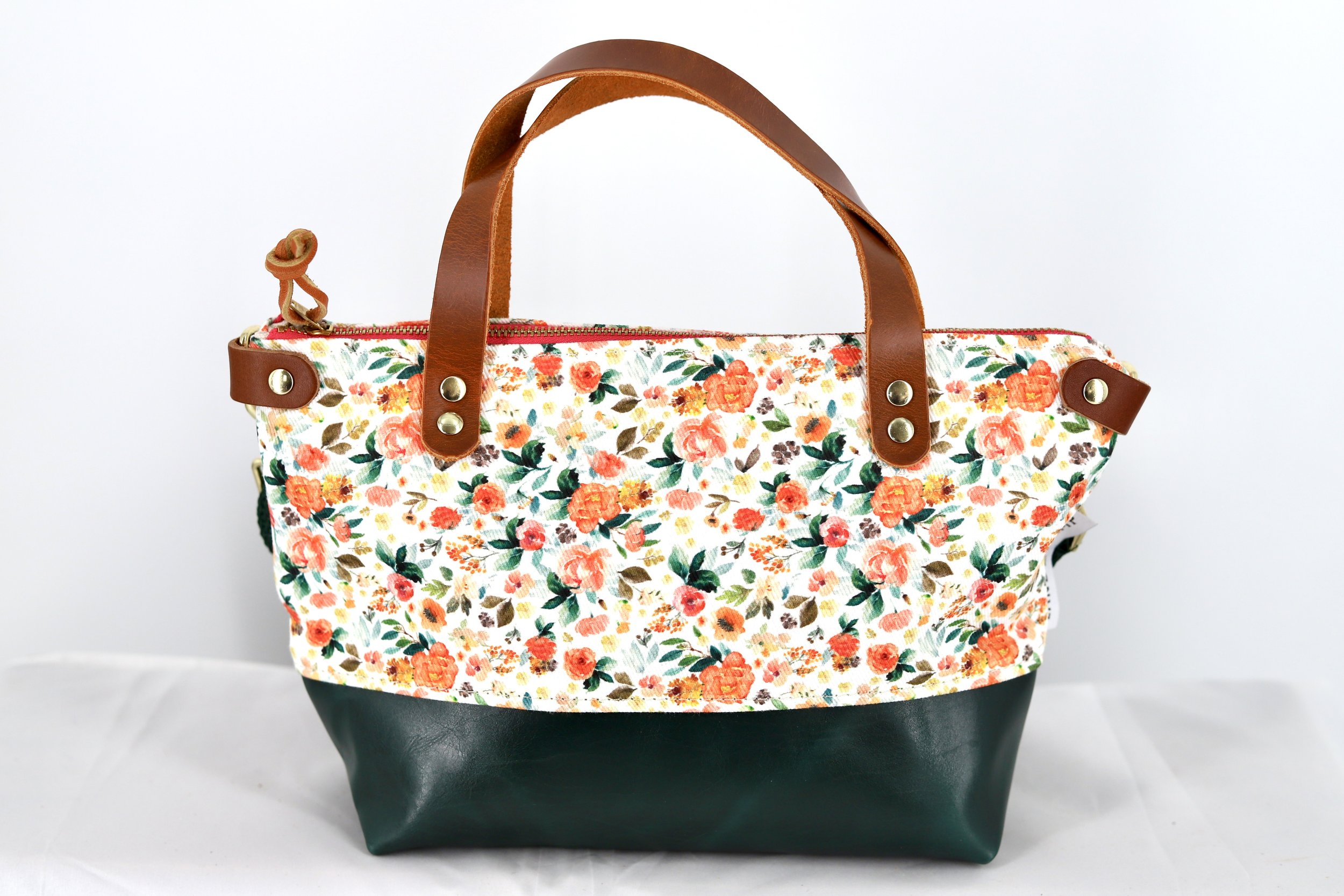 Bitsy Purse in Peach Rose Eco-Friendly Canvas