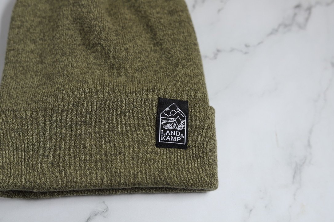 Heather Loden Beanie with Cuff