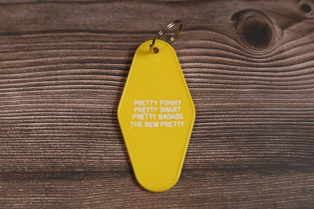 The New Pretty Retro Hotel Keychain