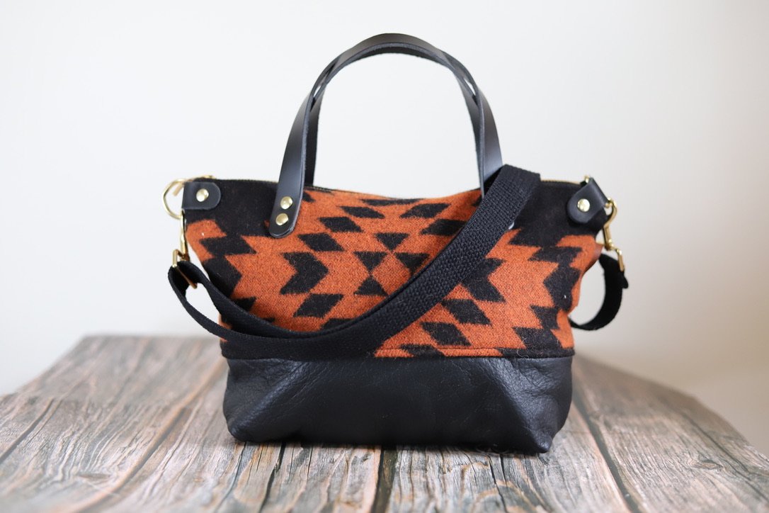 Bitsy Purse in Halloween Pendleton Wool 002